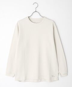 maison de F / メゾンドエフ スウェット | ハトムギ練り込みエイトロックスムース プルオーバー