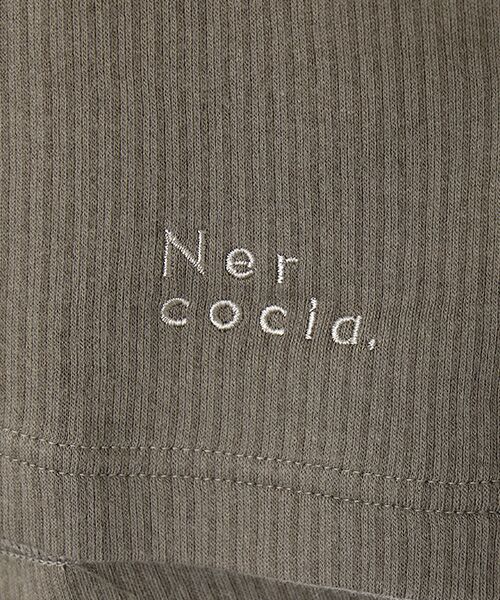 maison de F / メゾンドエフ スウェット | ハトムギ練り込みエイトロックスムース プルオーバー | 詳細7