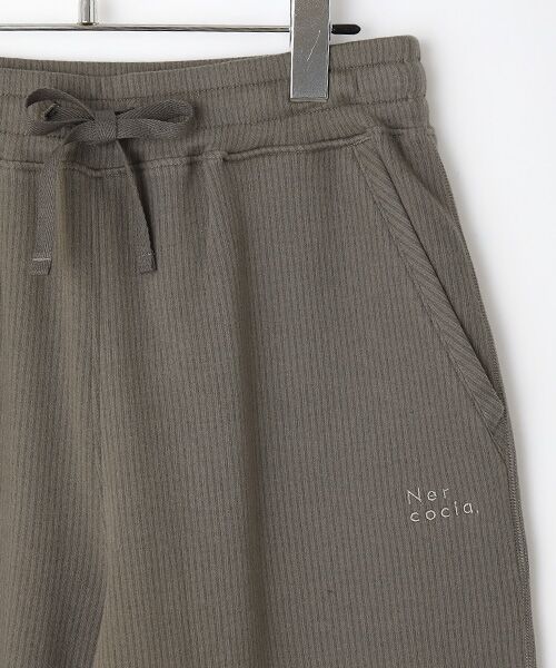 maison de F / メゾンドエフ その他パンツ | ハトムギ練り込みエイトロックスムース スウェットパンツ | 詳細3