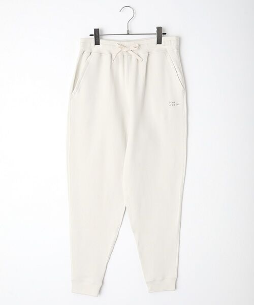 maison de F / メゾンドエフ その他パンツ | ハトムギ練り込みエイトロックスムース スウェットパンツ（LG(ライトグレー)）