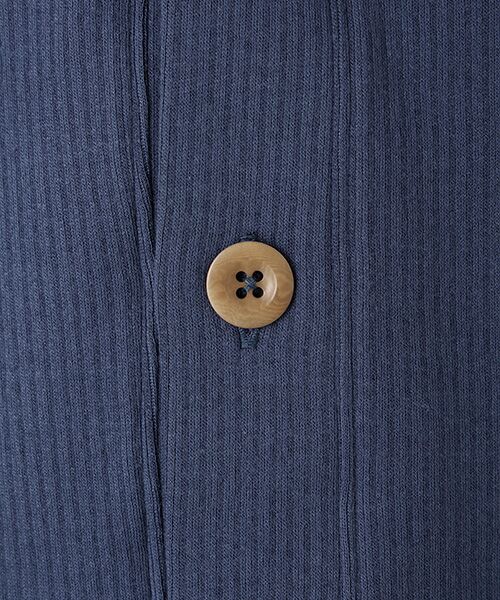 maison de F / メゾンドエフ カーディガン・ボレロ | 【ユニセックス】ハトムギ練り込みエイトロックスムース カーディガン | 詳細8