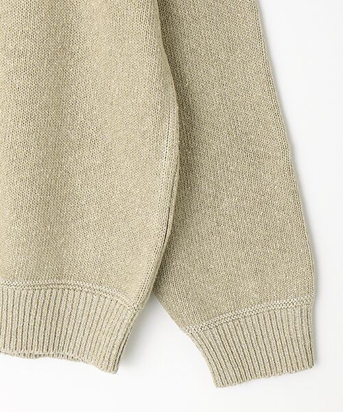 maison de F / メゾンドエフ ニット・セーター | シルクコットンクルーネック（ KN06254） | 詳細4