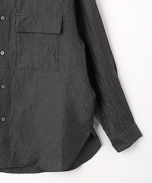 maison de F / メゾンドエフ シャツ・ブラウス | ウールリネンシャツ（SH03254） | 詳細3