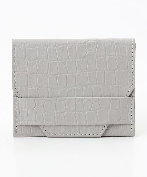 maison de F / メゾンドエフ 財布・コインケース・マネークリップ | small wallet（ライトグレー）