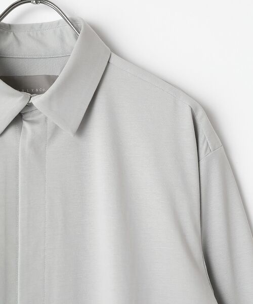 maison de F / メゾンドエフ シャツ・ブラウス | REGULAR COLLAR SHIRT | 詳細4