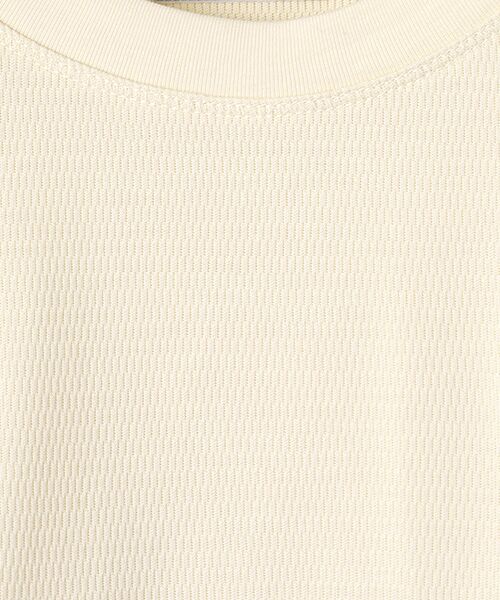 maison de F / メゾンドエフ カットソー | COMPACT HONEY-COMB PULL-OVER | 詳細1