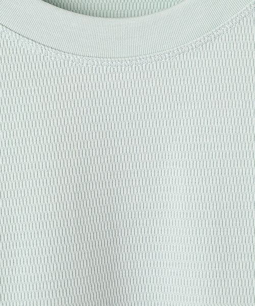 maison de F / メゾンドエフ カットソー | COMPACT HONEY-COMB PULL-OVER | 詳細6