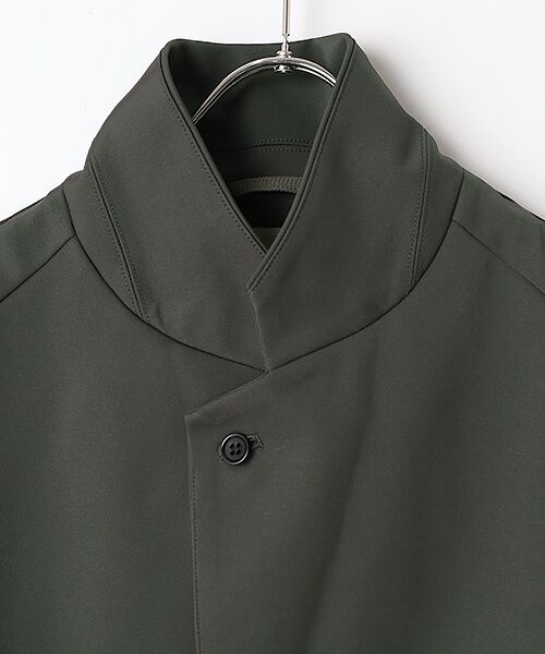 maison de F / メゾンドエフ テーラードジャケット | SOLID DOUBLE-KNIT RAGLAN SLEEVE JACKET | 詳細5