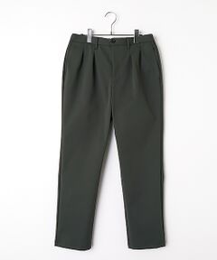 maison de F / メゾンドエフ スラックス・ドレスパンツ | SOLID DOUBLE-KNIT TAPERED PANTS