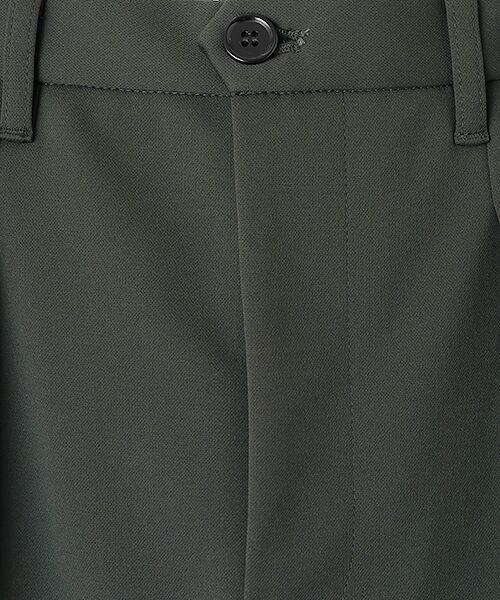 maison de F / メゾンドエフ スラックス・ドレスパンツ | SOLID DOUBLE-KNIT TAPERED PANTS | 詳細6
