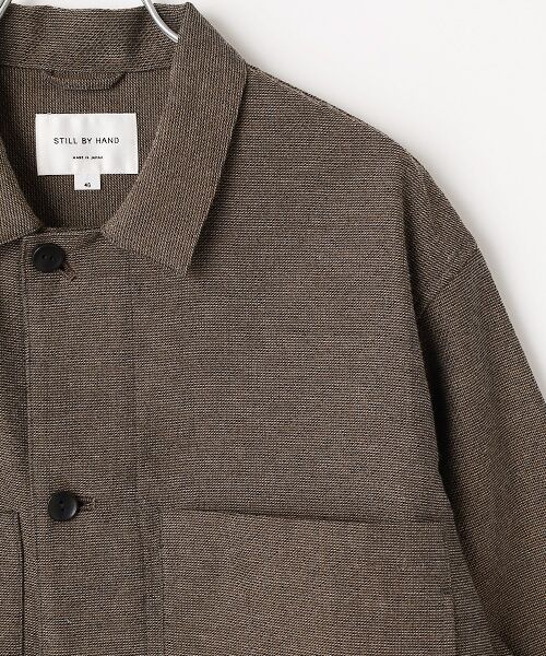 maison de F / メゾンドエフ その他アウター | Mixed colour shirt jacket（BL04261） | 詳細3