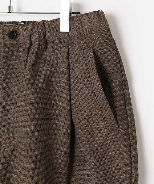 maison de F / メゾンドエフ その他パンツ | Mixed colour 1 pleat pants（PT06261） | 詳細3