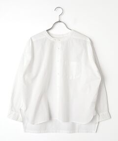 maison de F / メゾンドエフ シャツ・ブラウス | タイプライター/ストライプ　バーバーワーキングシャツ