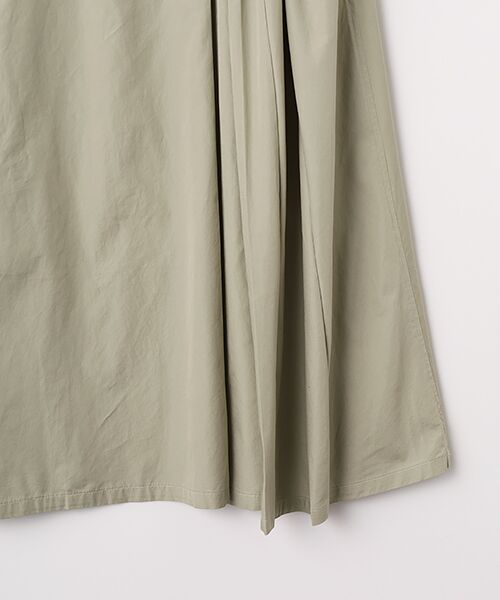 maison de F / メゾンドエフ ロング・マキシ丈ワンピース | ブロード/ソフトデニム/ストライプ　ホスピタルワンピース | 詳細4