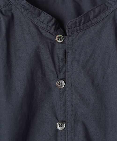 maison de F / メゾンドエフ シャツ・ブラウス | ナチュラルタイプライター　シャーリングブラウス | 詳細5