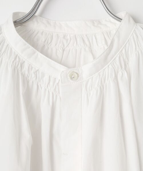 maison de F / メゾンドエフ シャツ・ブラウス | ナチュラルタイプライター　トリプルシャーリングブラウス | 詳細1