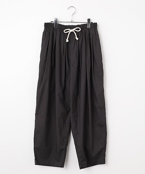 maison de F / メゾンドエフ その他パンツ | ナチュラルタイプライター　コクーンイージーパンツ（001クロ）