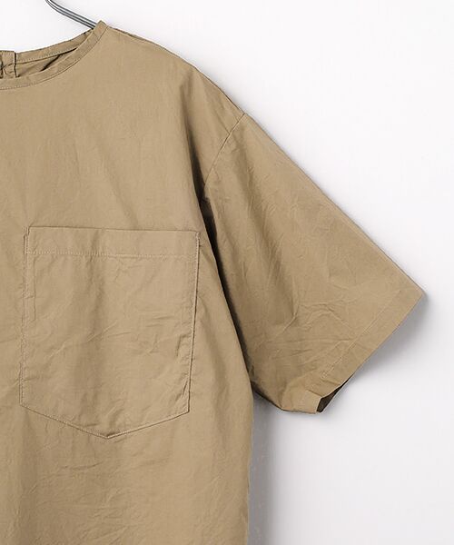 maison de F / メゾンドエフ その他トップス | ナチュラルタイプライター　BIGポケットプルオーバー | 詳細3