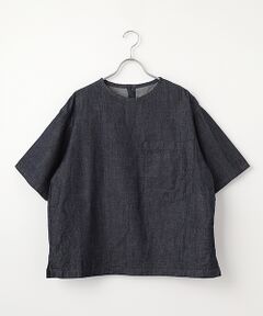 maison de F / メゾンドエフ その他トップス | 6oz デニム　BIGポケットプルオーバー