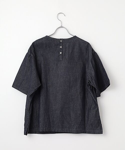 maison de F / メゾンドエフ その他トップス | 6oz デニム　BIGポケットプルオーバー | 詳細1