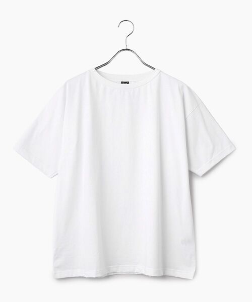 maison de F / メゾンドエフ ニット・セーター | ACCIUGA　ワイドクルーネック　カットソー（bianco）