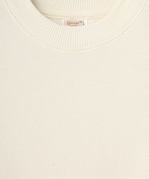 maison de F / メゾンドエフ ニット・セーター | ARGENTO　5分袖ニットソー | 詳細1