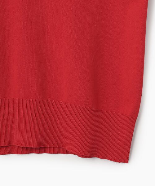 maison de F / メゾンドエフ ニット・セーター | ARGENTO　5分袖ニットソー | 詳細5
