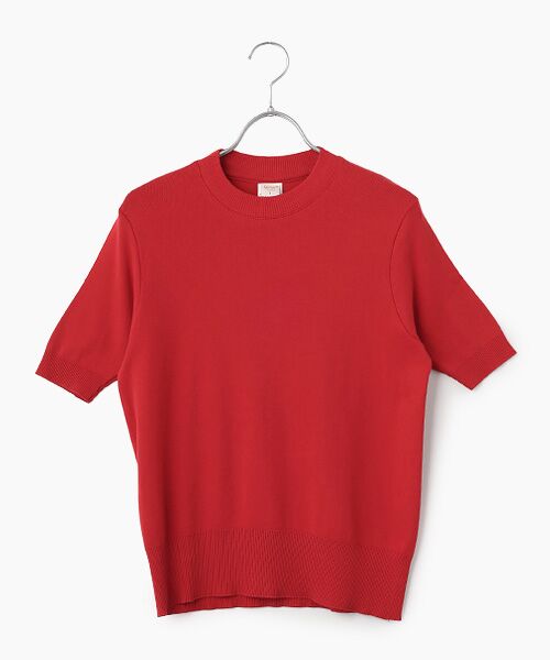 maison de F / メゾンドエフ ニット・セーター | ARGENTO　5分袖ニットソー（antares）