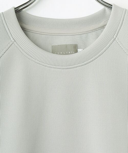 maison de F / メゾンドエフ Tシャツ | HIGH GAUGE KNIT TEE | 詳細1