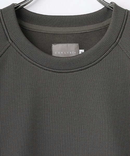 maison de F / メゾンドエフ Tシャツ | HIGH GAUGE KNIT TEE | 詳細5