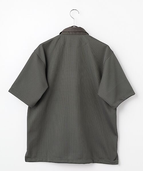 maison de F / メゾンドエフ シャツ・ブラウス | HIGH GAUGE KNIT RUGBY SHIRT | 詳細1