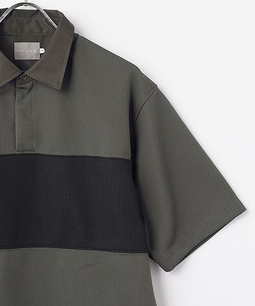 maison de F / メゾンドエフ シャツ・ブラウス | HIGH GAUGE KNIT RUGBY SHIRT | 詳細2