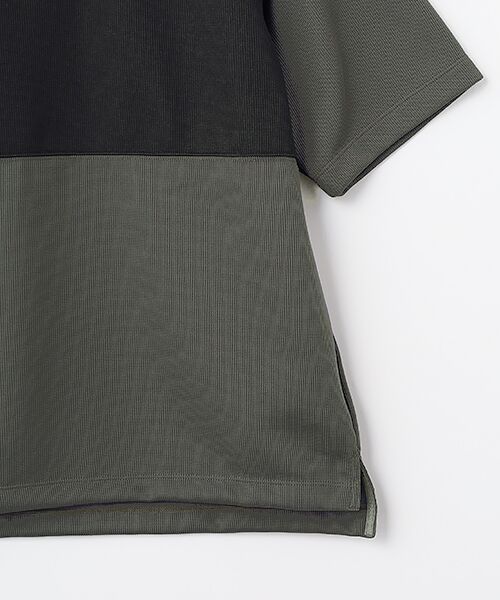 maison de F / メゾンドエフ シャツ・ブラウス | HIGH GAUGE KNIT RUGBY SHIRT | 詳細3