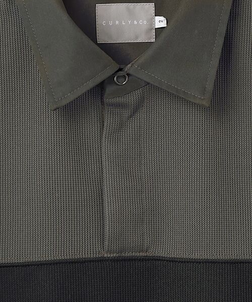 maison de F / メゾンドエフ シャツ・ブラウス | HIGH GAUGE KNIT RUGBY SHIRT | 詳細4