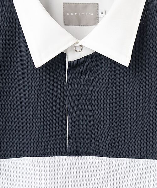 maison de F / メゾンドエフ シャツ・ブラウス | HIGH GAUGE KNIT RUGBY SHIRT | 詳細5