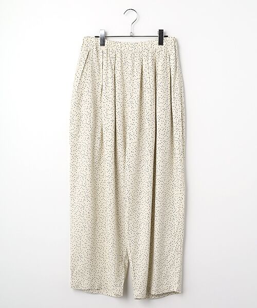 maison de F / メゾンドエフ その他パンツ | ドットプリント　コクーンイージーパンツ（011オフドット）