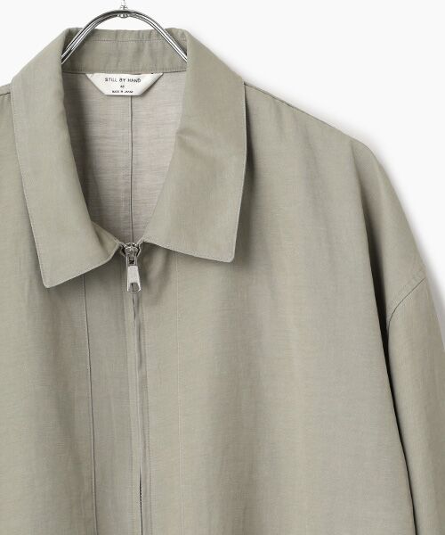 maison de F / メゾンドエフ ブルゾン | Pigment print zip up blouson(BL05261) | 詳細3