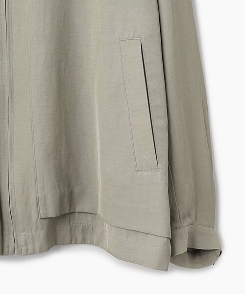 maison de F / メゾンドエフ ブルゾン | Pigment print zip up blouson(BL05261) | 詳細4