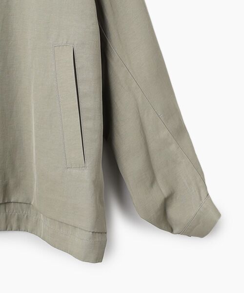 maison de F / メゾンドエフ ブルゾン | Pigment print zip up blouson(BL05261) | 詳細5