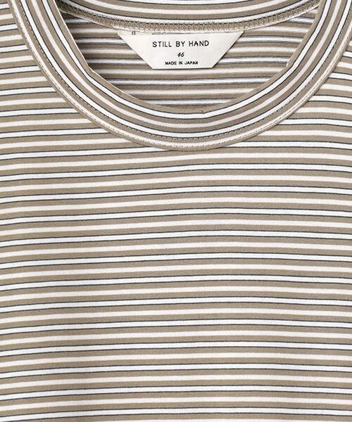 maison de F / メゾンドエフ Tシャツ | Striped t-shirt（CS03261） | 詳細6