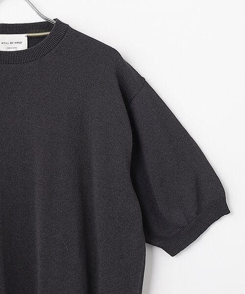 maison de F / メゾンドエフ ニット・セーター | Half sleeve knit t-shirt（KN02261） | 詳細2