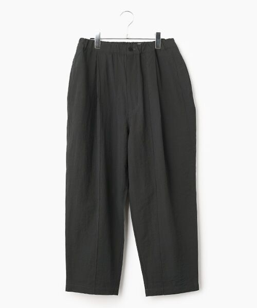 maison de F / メゾンドエフ その他パンツ | Pin tuck easy pants（ PT07261）（charcoal）