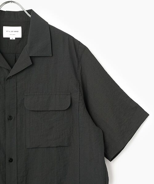 maison de F / メゾンドエフ シャツ・ブラウス | Pin tuck half sleeve shirt（ SH07261） | 詳細3