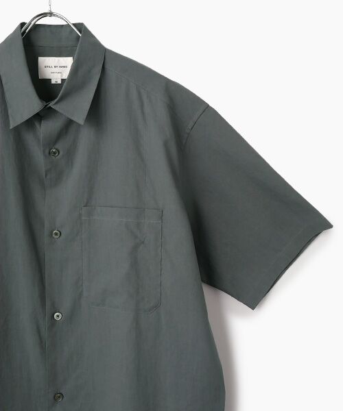 maison de F / メゾンドエフ シャツ・ブラウス | Half sleeve cotton shirt（SH08261） | 詳細3