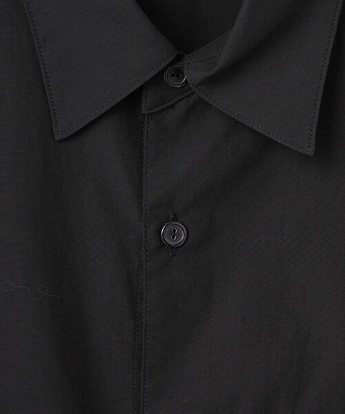 maison de F / メゾンドエフ シャツ・ブラウス | Cupro mixed pullover shirt（SH10261） | 詳細1