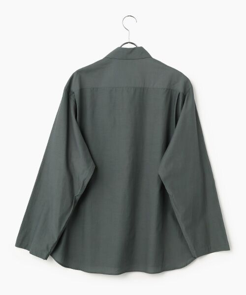 maison de F / メゾンドエフ シャツ・ブラウス | Cupro mixed pullover shirt（SH10261） | 詳細3