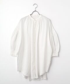 maison de F / メゾンドエフ シャツ・ブラウス | フレンチリネン　トリプルシャーリングブラウス