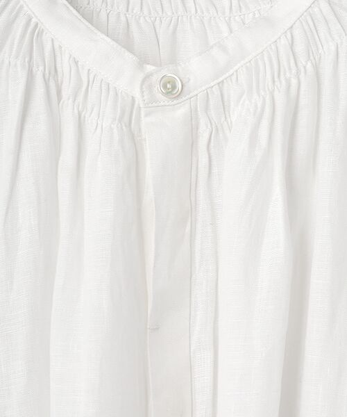 maison de F / メゾンドエフ シャツ・ブラウス | フレンチリネン　トリプルシャーリングブラウス | 詳細1