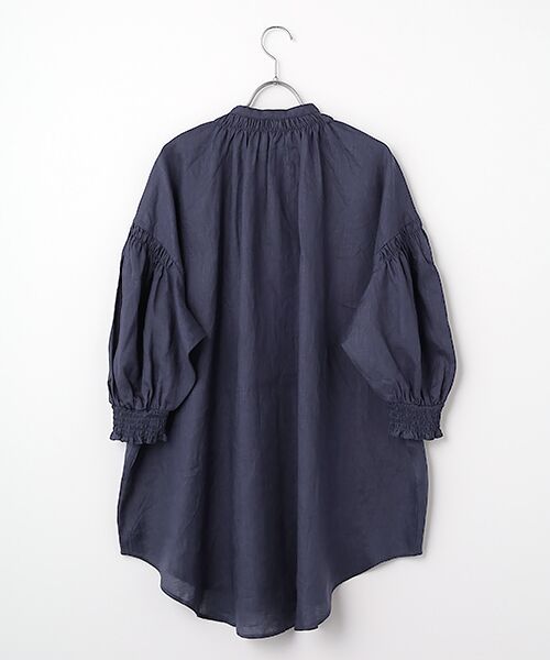 maison de F / メゾンドエフ シャツ・ブラウス | フレンチリネン　トリプルシャーリングブラウス | 詳細3