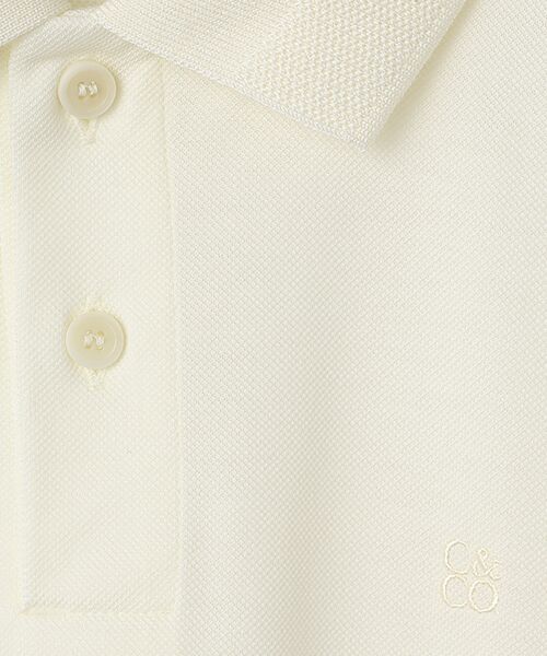 maison de F / メゾンドエフ ポロシャツ | GIZA COTTON PIQUE POLO　SHIRT | 詳細1